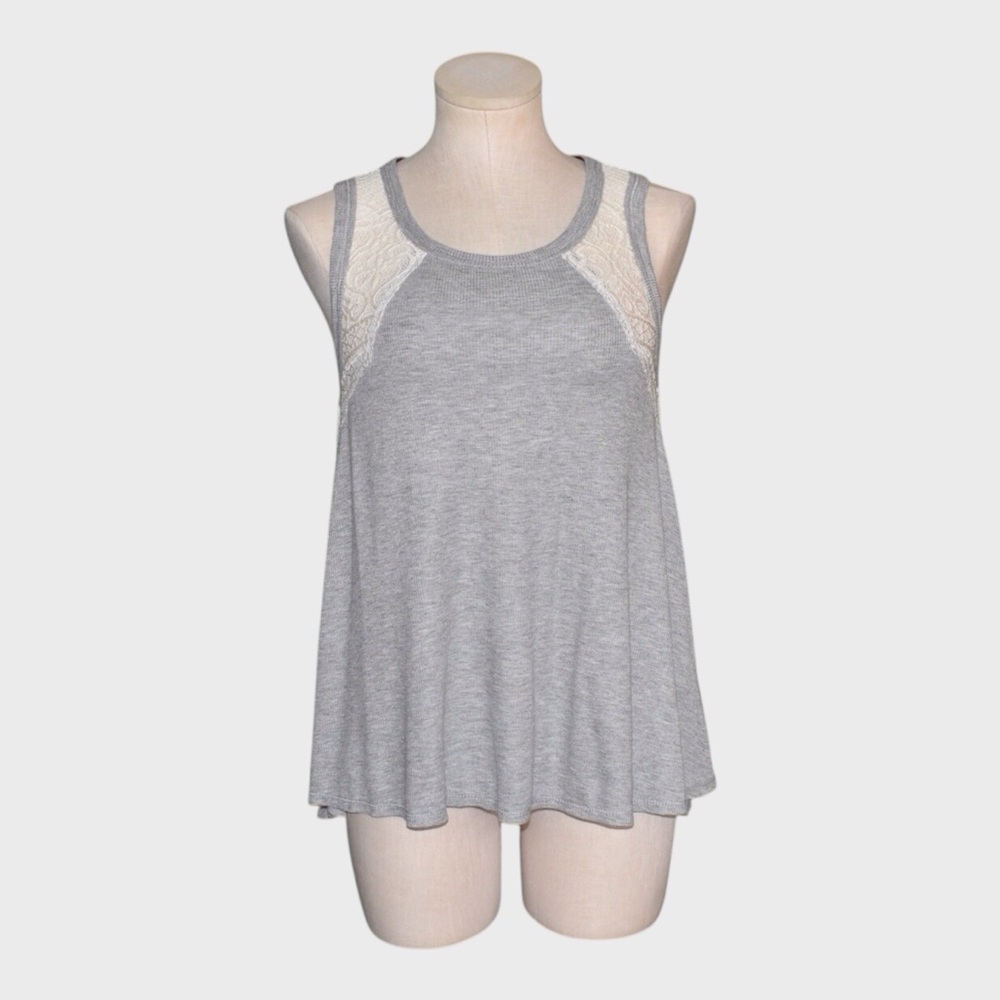NWT Rewind Sleeveless Lace Back Tank Top‎